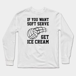 Soft Serve Ice Cream Long Sleeve T-Shirt